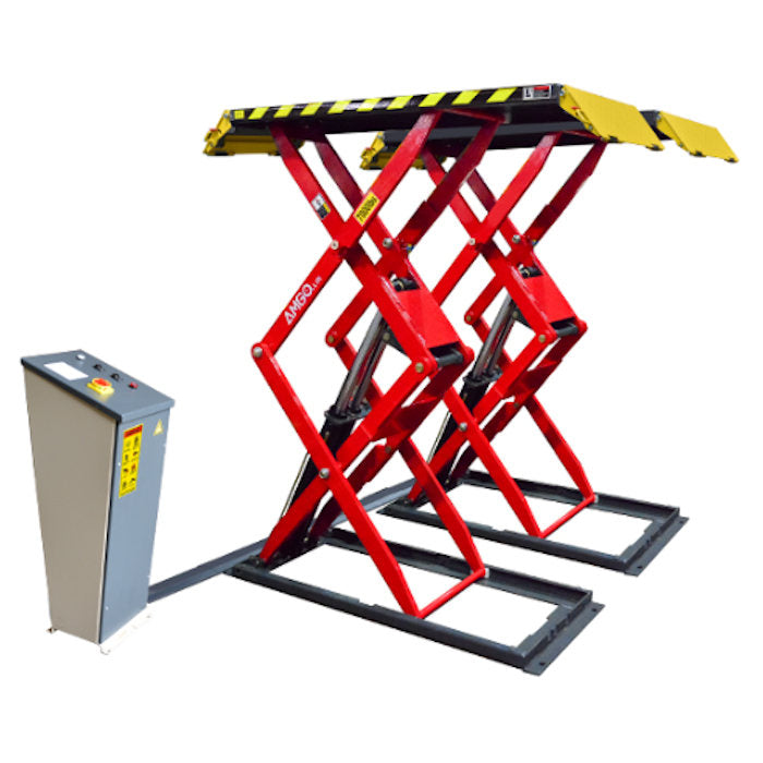 AMGO XL-7 Full-Rise Low Profile Scissor Lift – Automotive Service