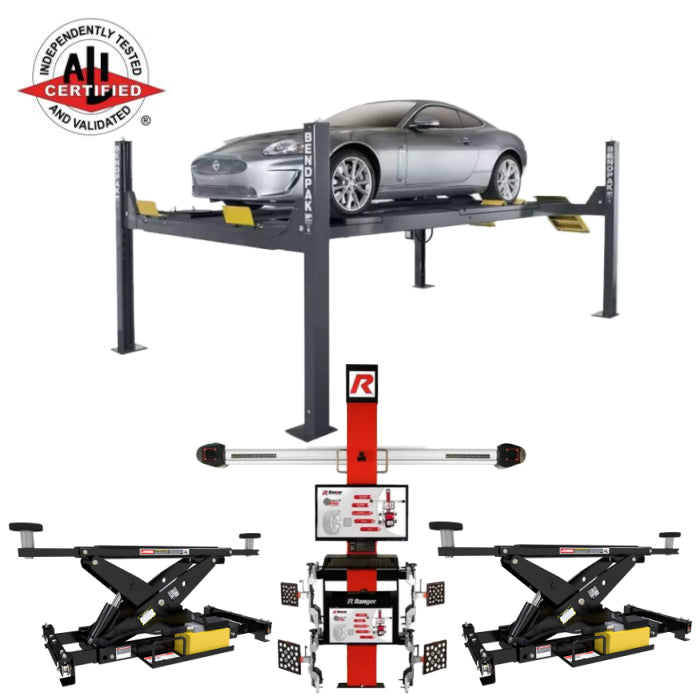 BendPak HDS-14LSX Alignment Lift Package w|Wheel Aligner