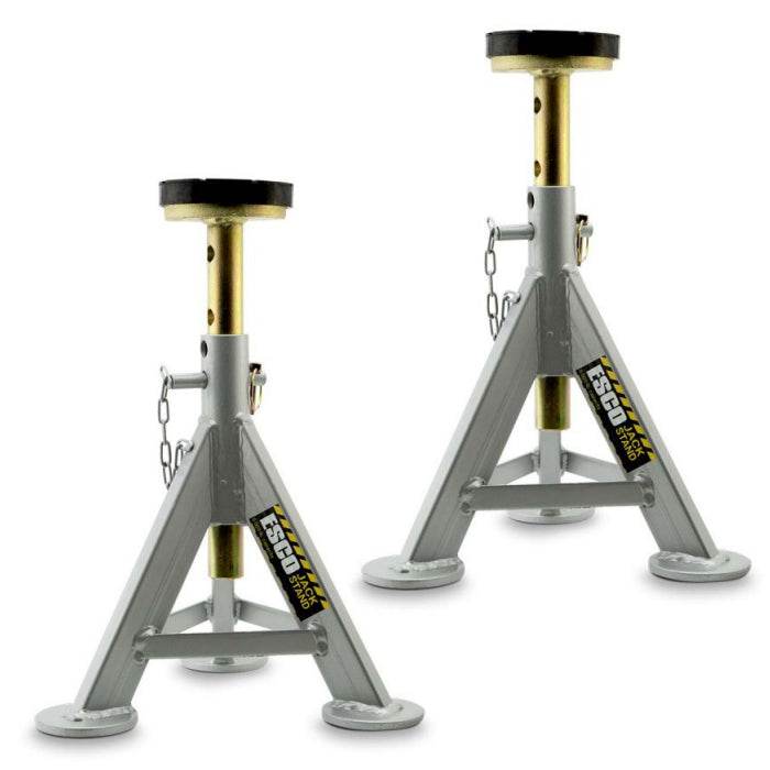 ジャスミン ESCO 10498 3 Ton Performance Flat Top Post Jack Stands