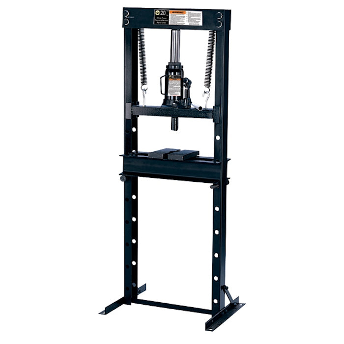 Omega 60200 20-Ton Shop Press with Bottle Jack – Automotive