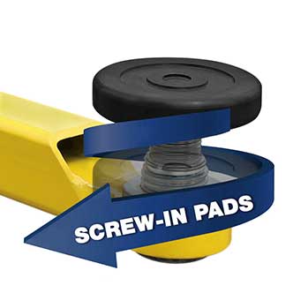 2 Post Lift screw pads