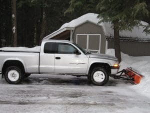 Dakota Truck Snow