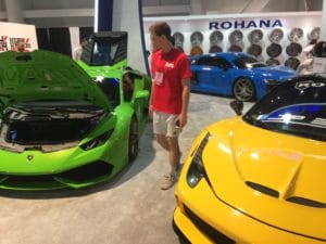 SEMA Auto Show 2018 - sports and exotic cars