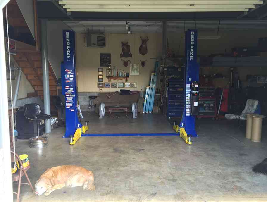 BendPak XPR-9 Two Post Lift – With Dogs