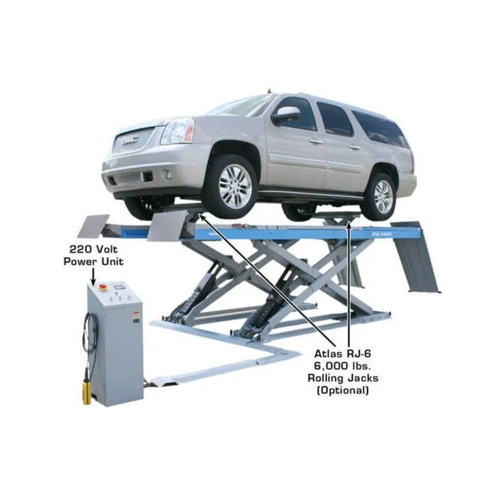 Atlas 12AWFSL Scissor Alignment Lift Specifications