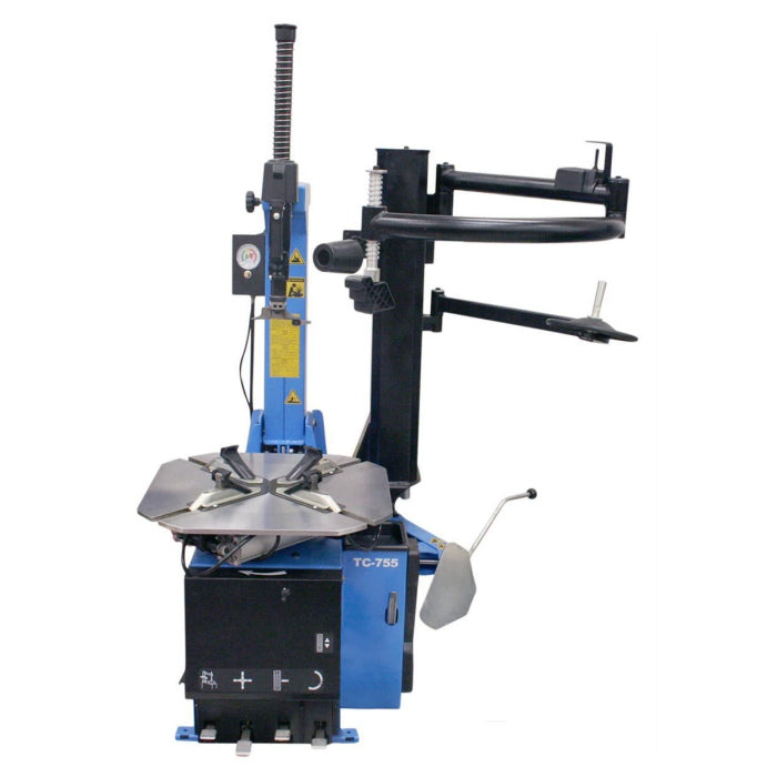 Atlas T755EZ E-Z Arm Electric/Pneumatic Wheel Clamp Tire Changer with Bead Blaster