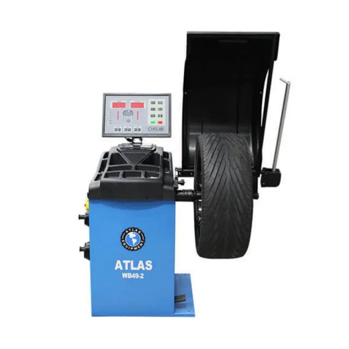 Atlas WB49-2 PRO Premium Self-Calibrating 3D Computer Wheel Balancer