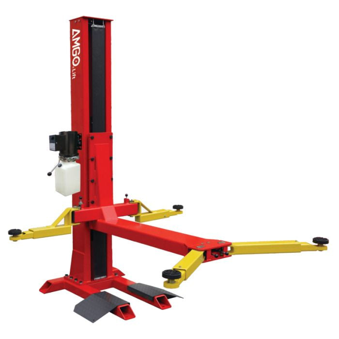 AMGO SL-7 Full Rise Single Post Lift