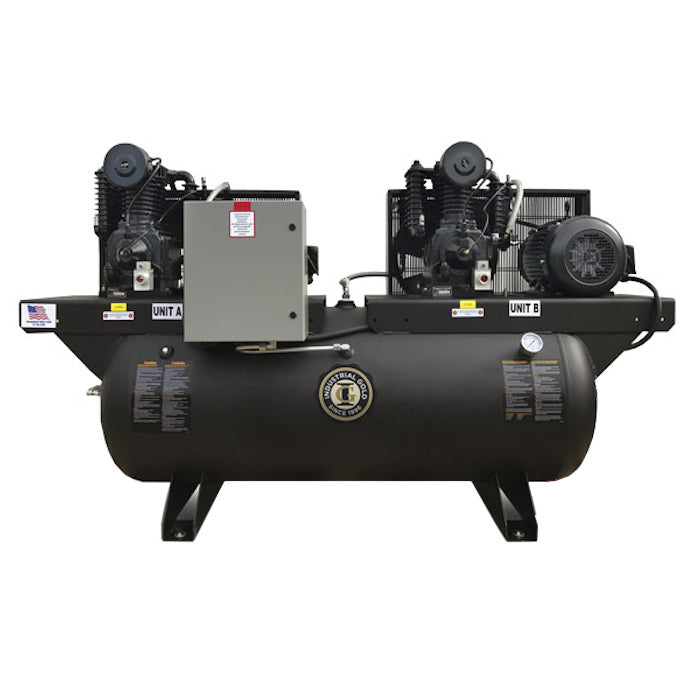 Industrial Gold DCI521E120H Duplex Reciprocating Compressor