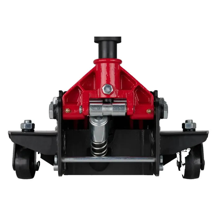 AFF 352HL 3.5-Ton Lightning Lift High-Lift Floor Jack Side View Raised