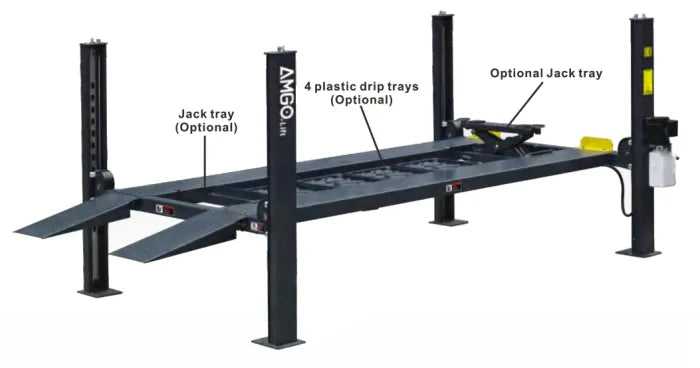 Aluminum alloy drive in ramps. Weight for the set is 40 lbs (18 kg). Kit No: 40803