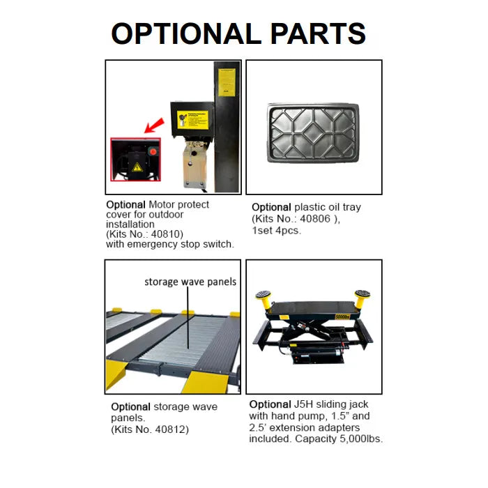 AMGO 409-DPX Specifications