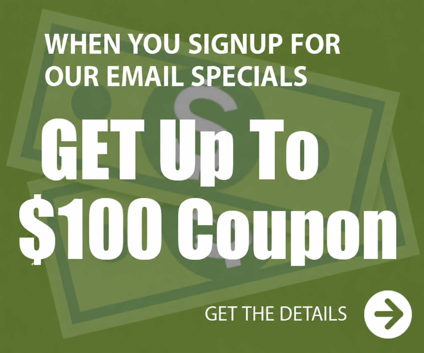 $100 Off Coupon