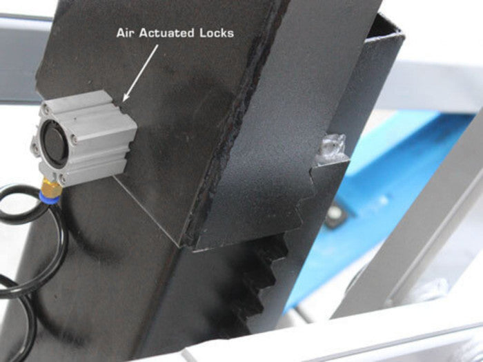Atlas FM-9SL Flush Mount Full Rise Scissor Lift Air Actuated Locks