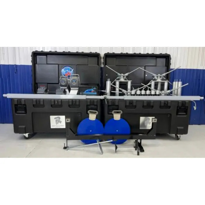 Atlas Edge Sprint Mobile 2 Heavy-Duty Truck Alignment System Superlight Alloy Turntables