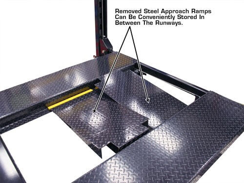 Atlas Garage Pro 8000EXT Portable Hobbyist8,000 lbs. Capacity Four Post Lift (EXTRA TALL) 