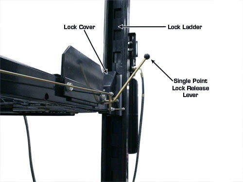 Atlas Garage Pro 8000EXT Portable Hobbyist8,000 lbs. Capacity Four Post Lift (EXTRA TALL) 