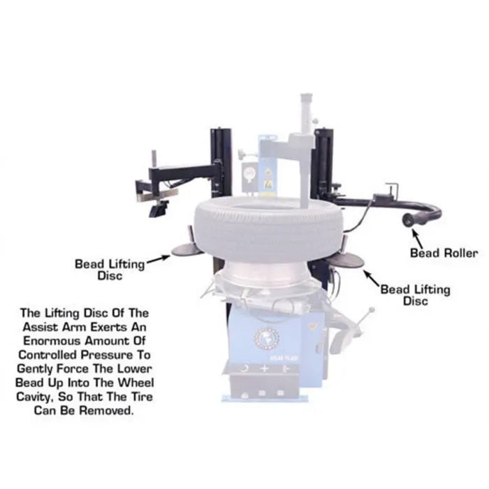 Atlas Dual Assist Arms for 200 Series Swing-Arm Tire Changers