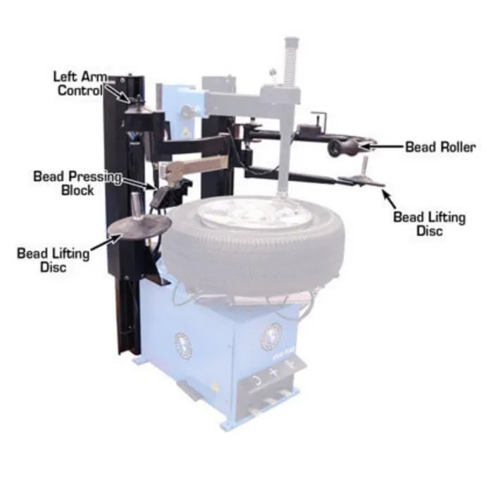 Atlas Dual Assist Arms for 200 Series Swing-Arm Tire Changers