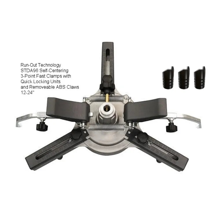 Atlas No Runout STDA96 3-Point Fast Clamps