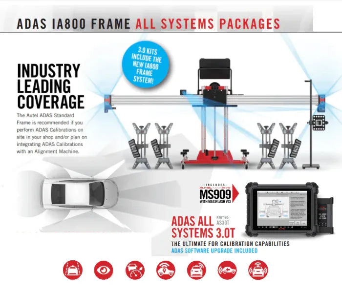 Autel ADAS AS30T Six High-Resolution 3D Imaging Cameras