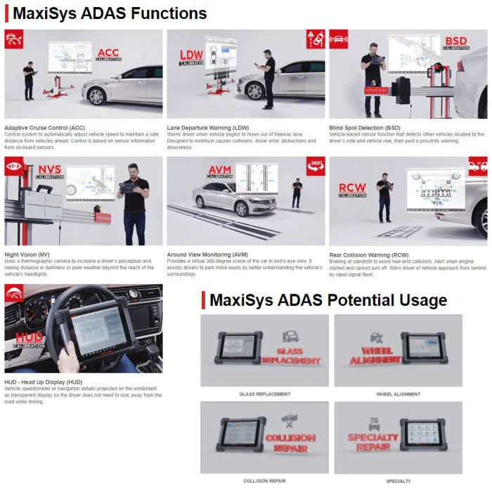 Autel ADAS AS30T All Systems 3.0 Tablet Calibration Package