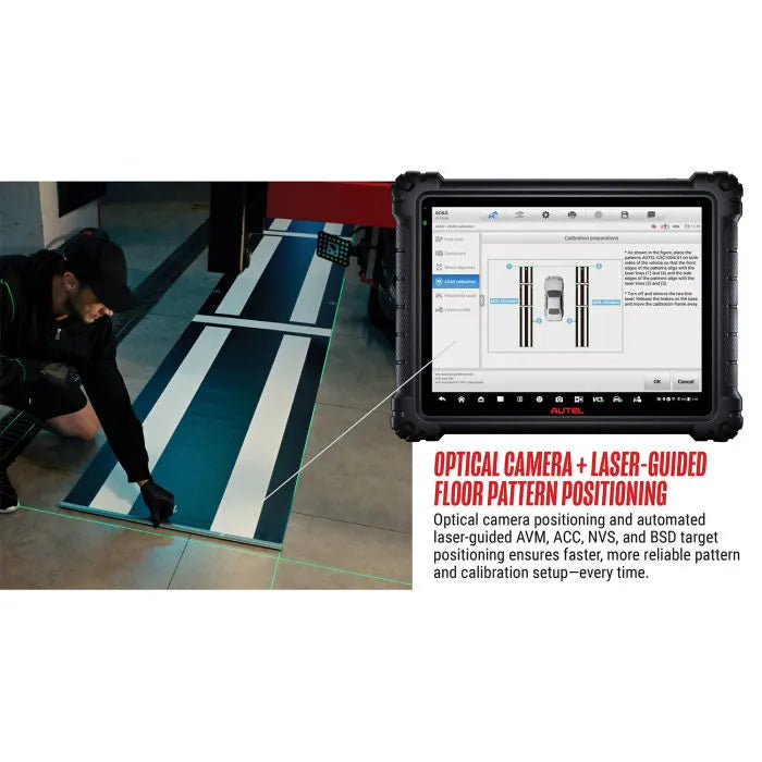 Autel IA1000 Automated Alignment & ADAS Calibration System with LDW Targets
