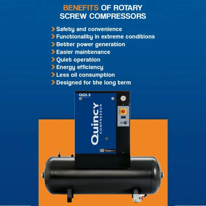 Benefits of Rotary Screw Compressors