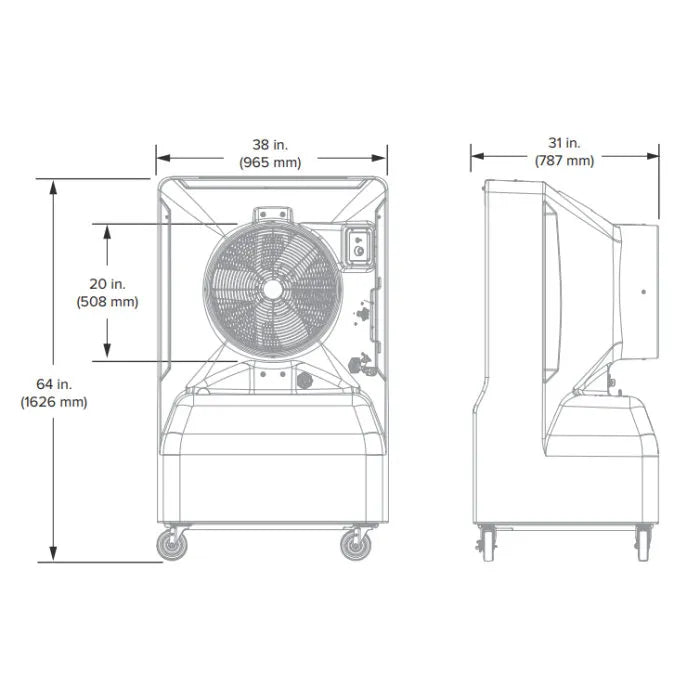 Big Ass Fans Cool-Space 350 Evaporative Cooler