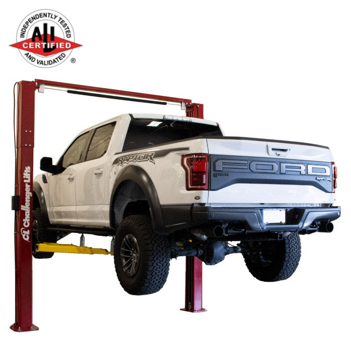 Challenger Lifts VLE10 Versymmetric Two Post Vehicle Lift ALI Certified
