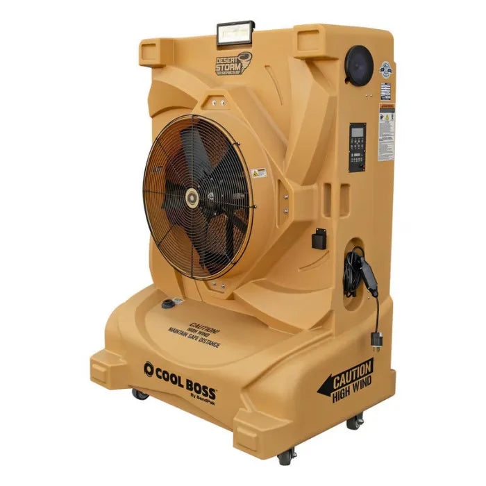 Cool Boss CB-28HV Desert Storm CoolBlast Evaporative Cooler Features
