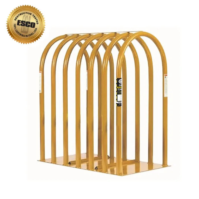 ESCO 90415 7 Bar Tire Inflation Cage for OTR Certified and Destructive Tested