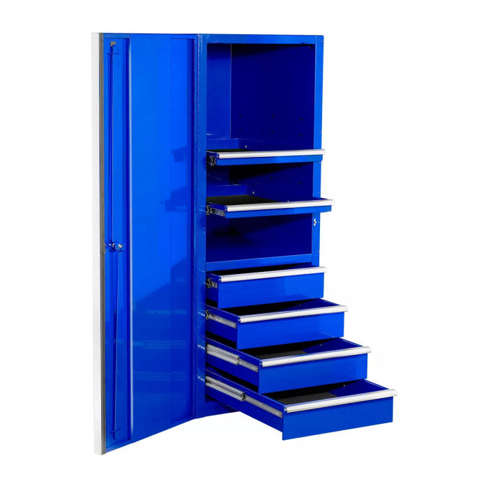 Extreme Tools EXQ Pro 24" Side Cabinet Blue with Chrome Handles