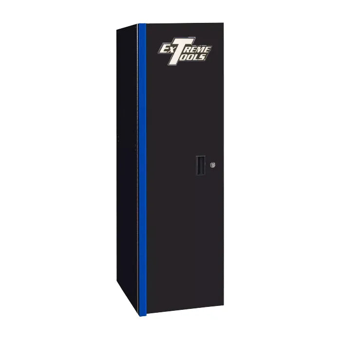Extreme Tools RX Professional Series 19" Side Locker Black with Blue Handles