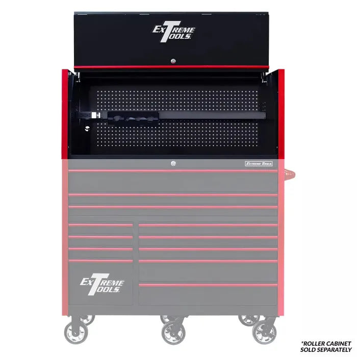 Extreme Tools RX Professional Series 55" Extreme Power Workstation Hutch Green with Black Accents