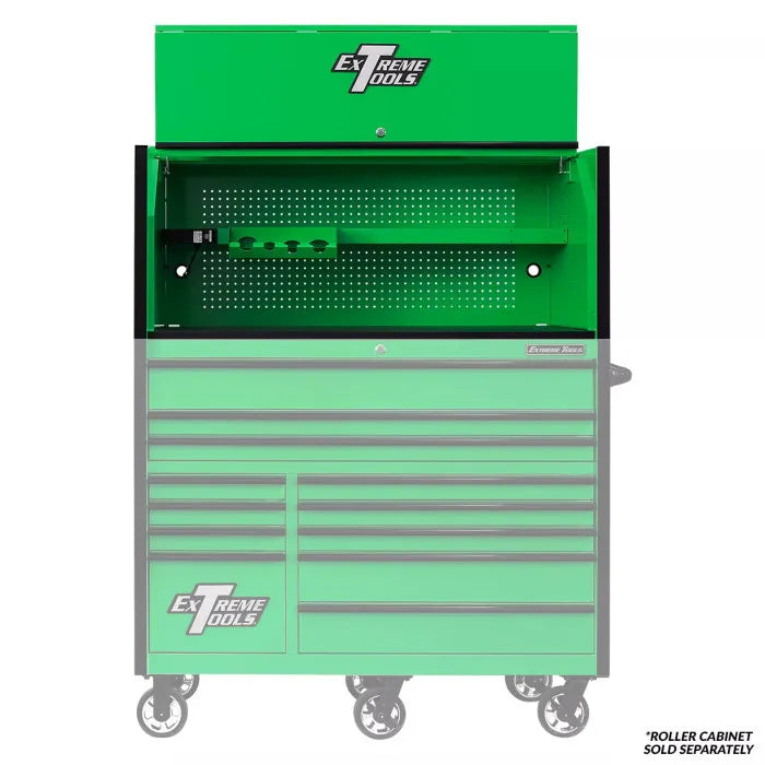 Extreme Tools RX Professional Series 55" Extreme Power Workstation Hutch Orange with Black Accents