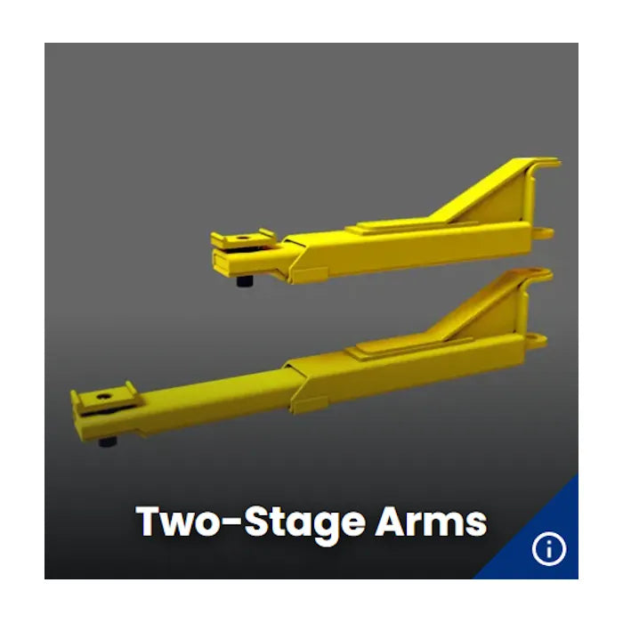 Front & Back Three-Stage Arms