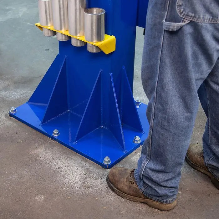 Heavy-Duty Reinforced Gusseted Two-Stage Arms