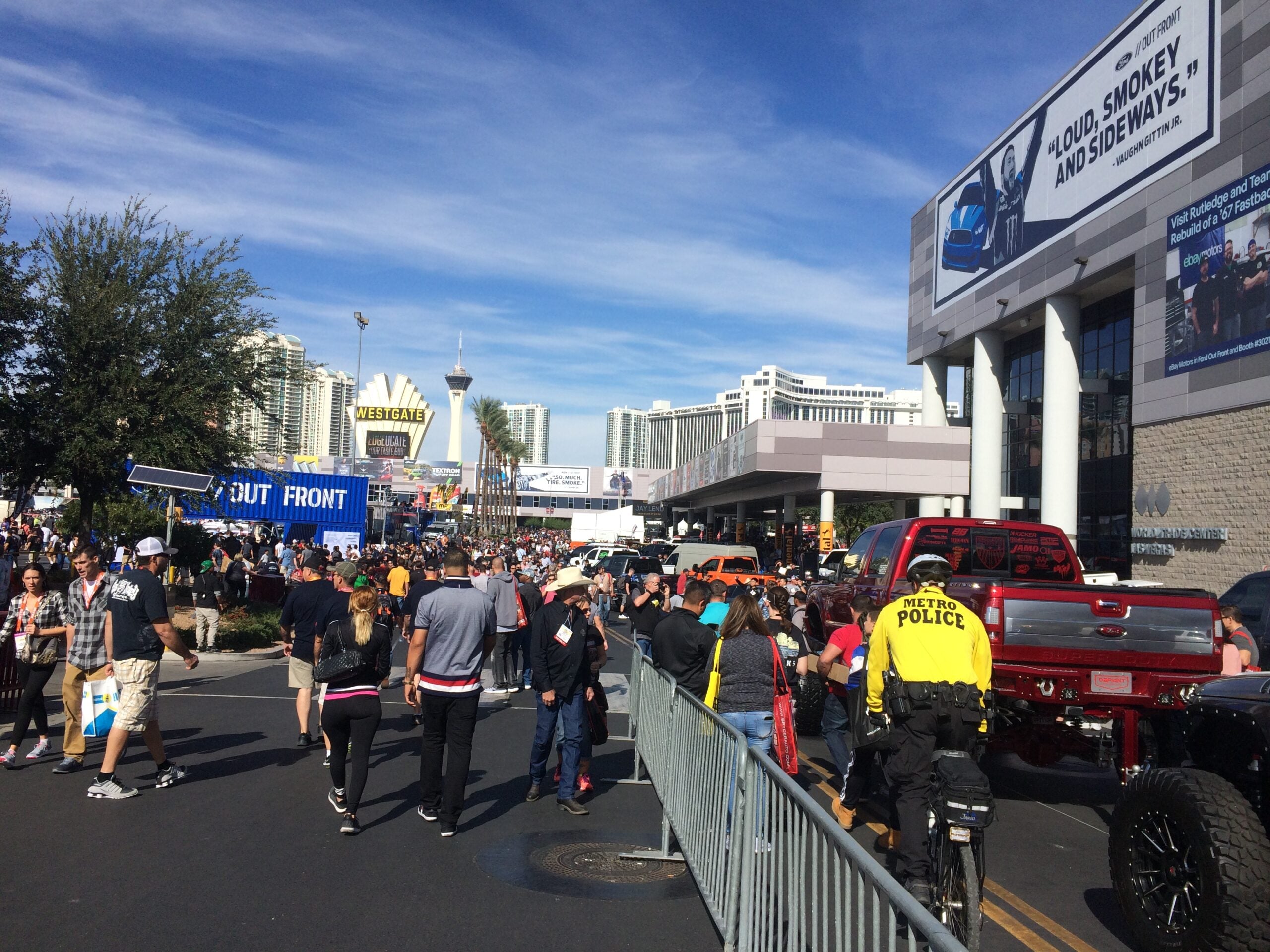 SEMA automotive trade show 2018