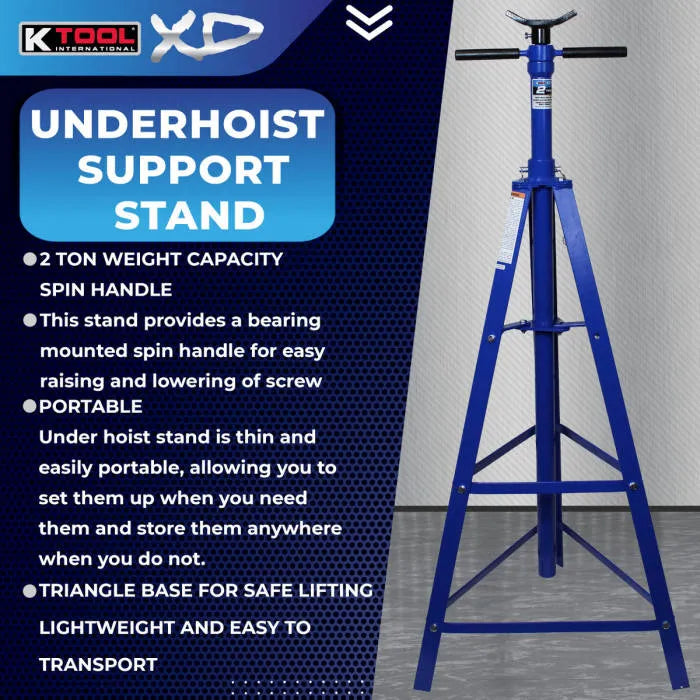 K Tool KTIXD61002 2 Ton Under Hoist Jack Stand – Automotive