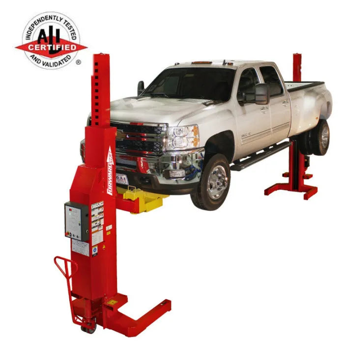 Forward Lift M140168YL Shown With Mobile Column Lifts Not Included
