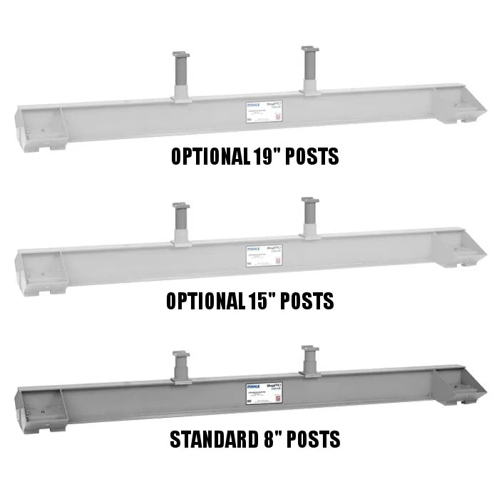 MAHLE CAD-CBEX9 19.5" Height Extension Post Kit For Use With CAD-CB Crossbeam Adapter Standard & Optional Posts