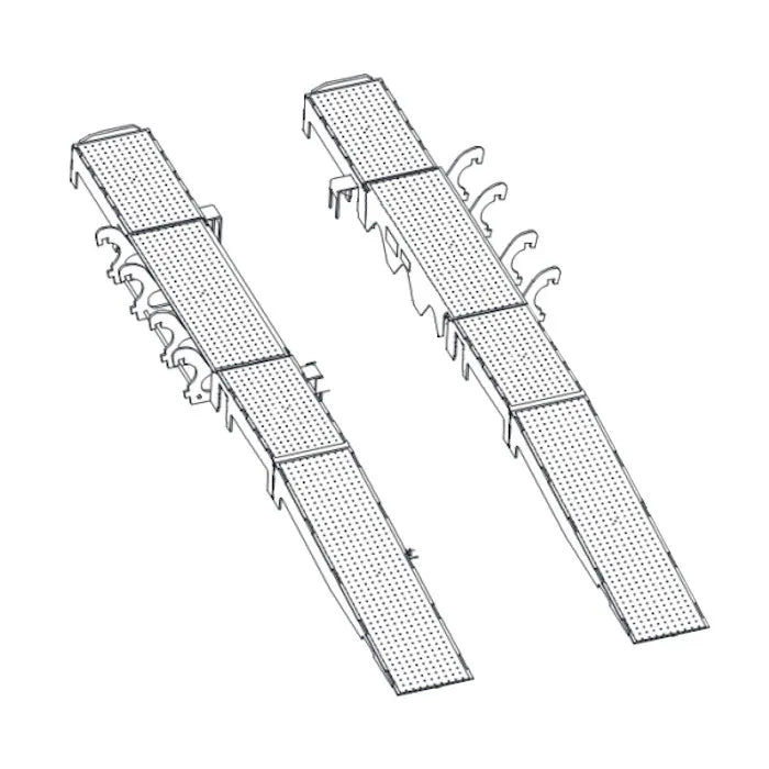MAHLE CAD-FL Fork Lift Adapter Line Drawing