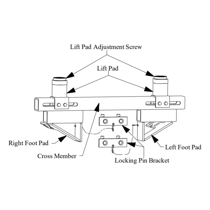 MAHLE CAD-EL End Lift Adapters Diagram
