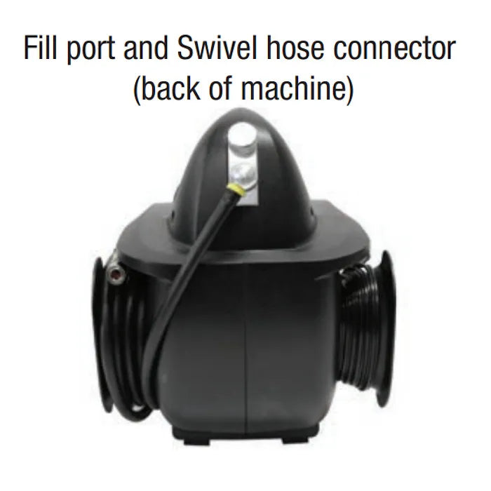 MotorVac CoolSmoke MP Fill Port and Swivel Hose Connector
