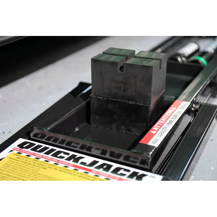 Bilateral Deep Slots Accommodate Virtually All Pinch Weld Frames