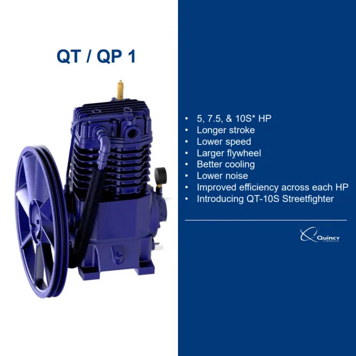Quincy G414K30HCD 14HP Kohler Engine Driven Air Compressor