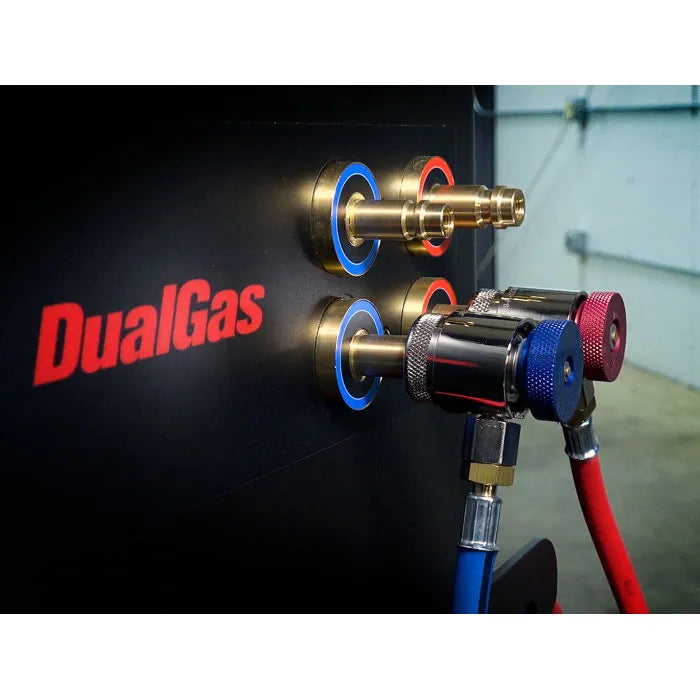 Dual 9 ft. Service Hoses With Quick-Connect Couplers