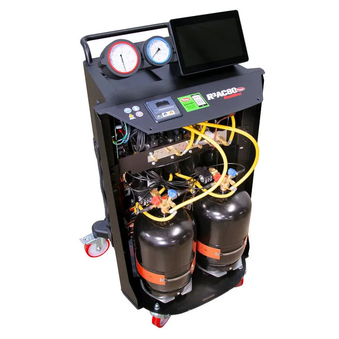Dual 20 lbs. Refrigerant Tanks