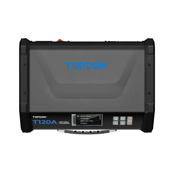TOPDON Tornado 120A Power Supply and 12V Battery Charger Bottom